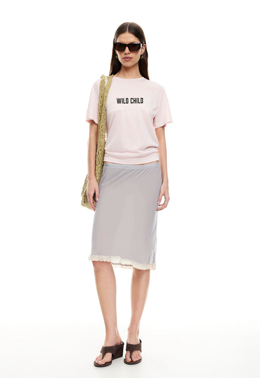 Lioness Fashion US | SHORELINE MIDI SKIRT - ASH