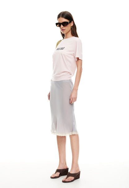 Lioness Fashion US | SHORELINE MIDI SKIRT - ASH