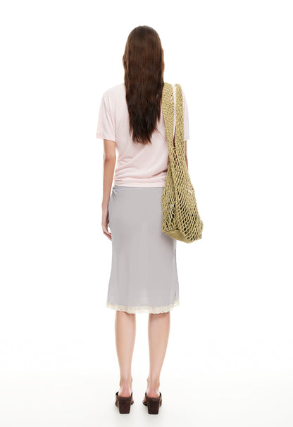 Lioness Fashion US | SHORELINE MIDI SKIRT - ASH
