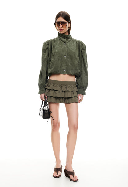 Lioness Fashion Sale | SOLSTICE MINI SKORT - SAFARI