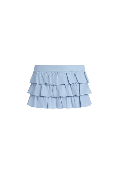 Lioness Fashion Online | SOLSTICE MINI SKORT - SLATE BLUE