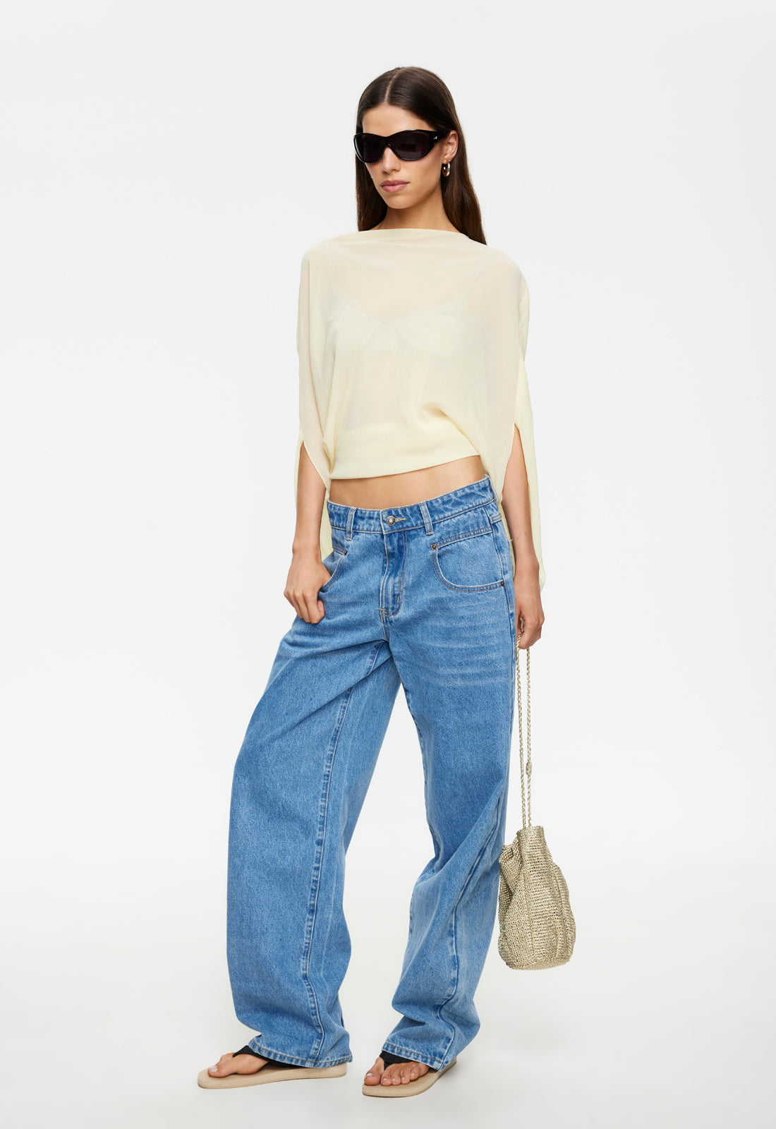 Lioness Fashion US | SERENITY JEAN - MID BLUE
