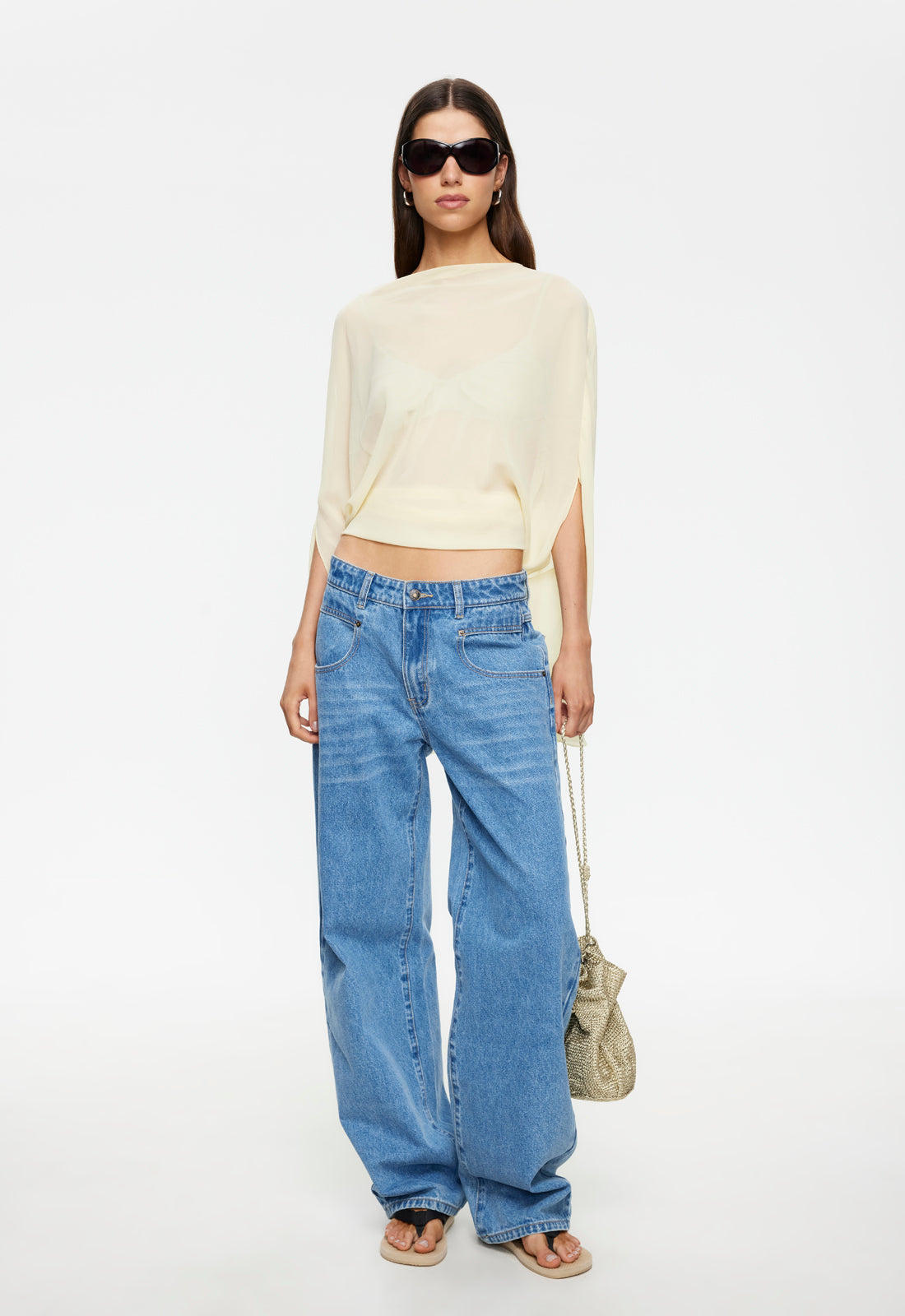 Lioness Fashion US | SERENITY JEAN - MID BLUE