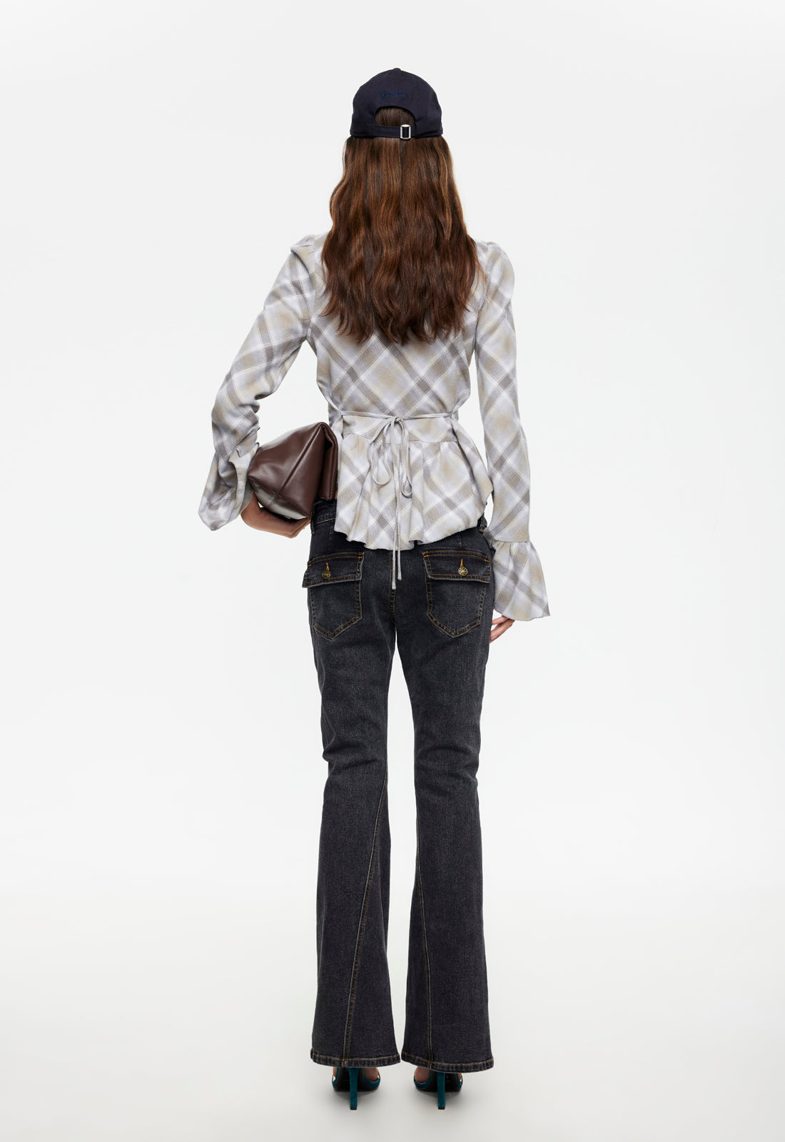 Lioness Fashion Near Me | Odette Long Sleeve - Ash Plaid