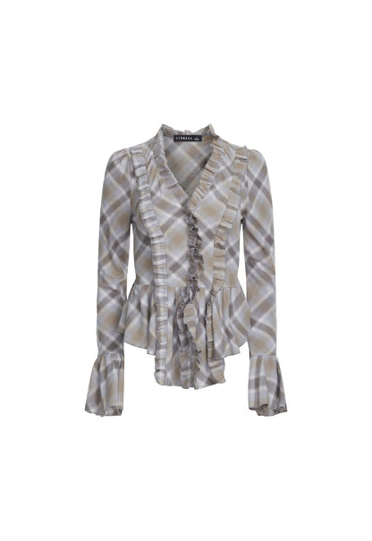 Lioness Fashion Near Me | Odette Long Sleeve - Ash Plaid