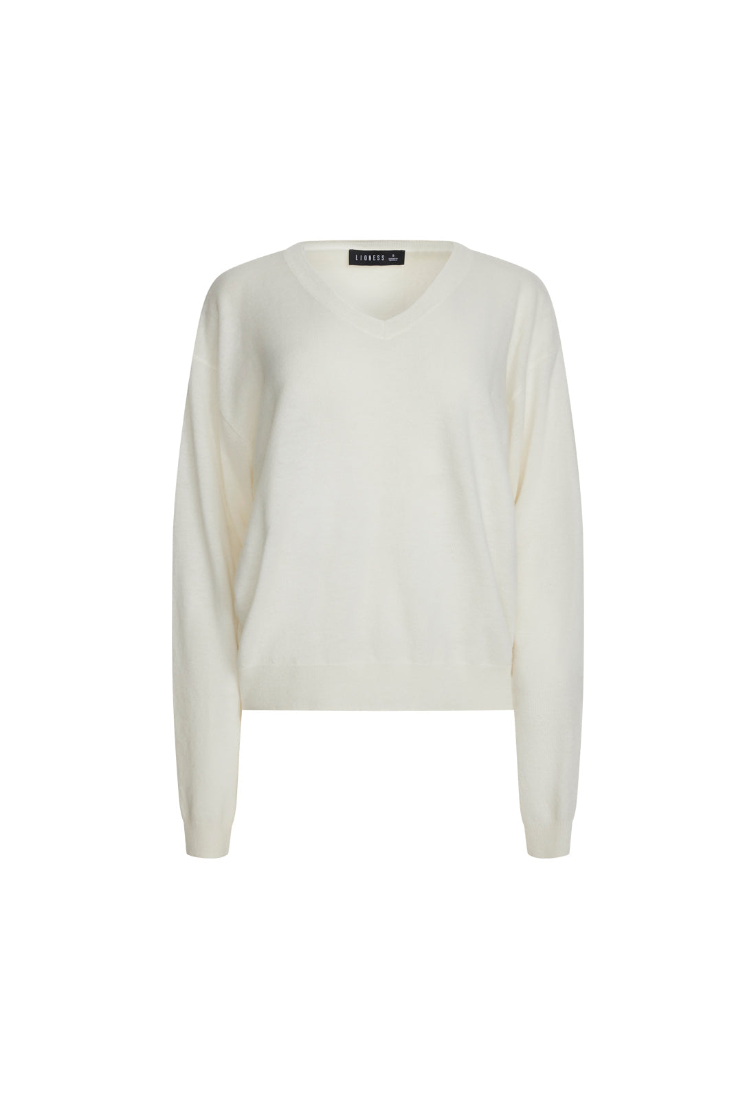 Lioness Fashion Online | Olsen V Knit - Porcelain