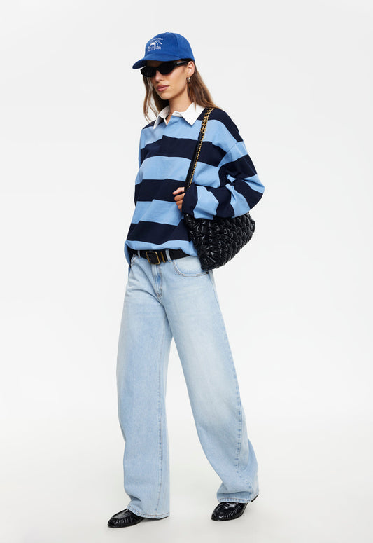 Lioness Fashion Online Shop | Horseshoe Jean - Light Denim Blue