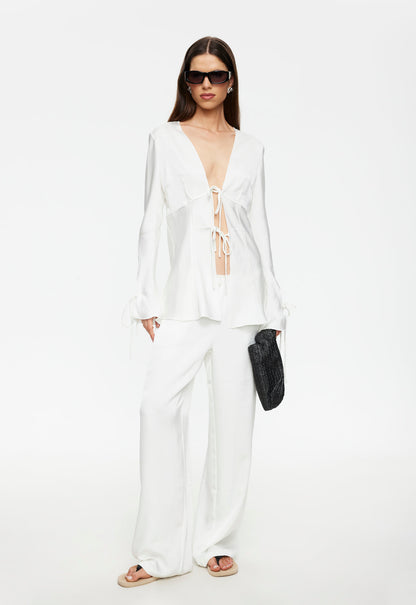 Lioness Fashion Sale | Veil Long Sleeve - Porcelain