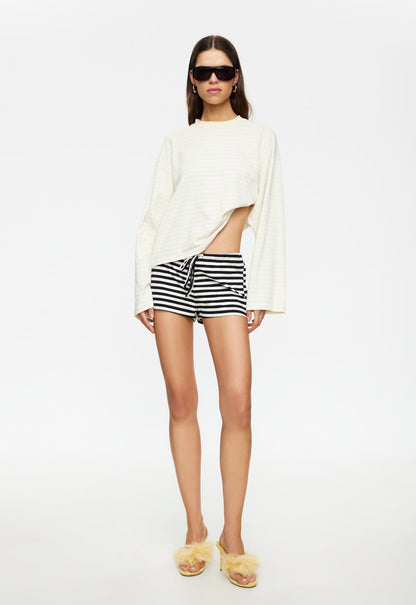 Lioness Fashion On Sale | BLOOM LONG SLEEVE - LEMON STRIPE