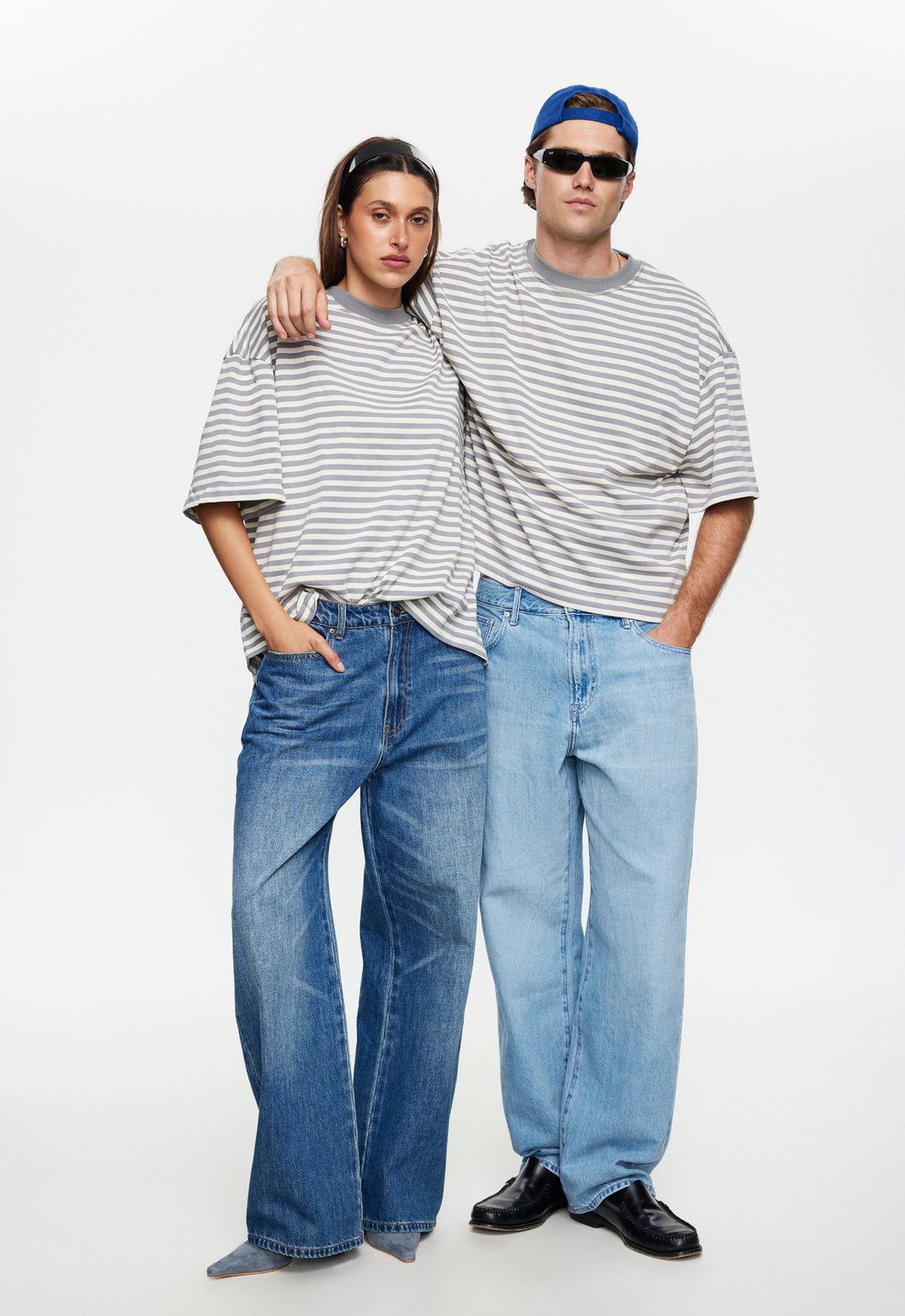 Lioness Fashion For Sale | Bloom Short Sleeve - Ash Stripe