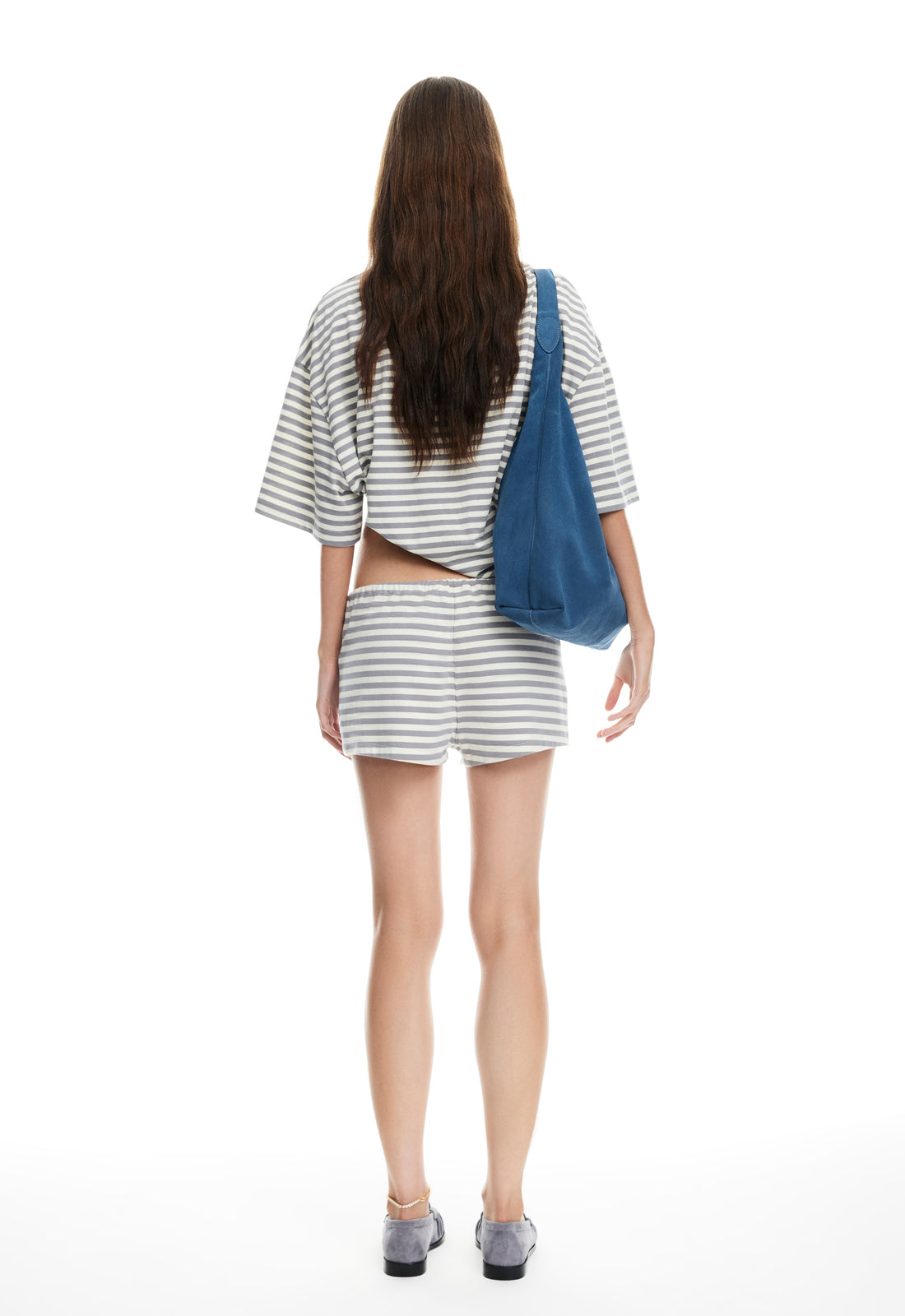 Lioness Fashion For Sale | Bloom Short Sleeve - Ash Stripe
