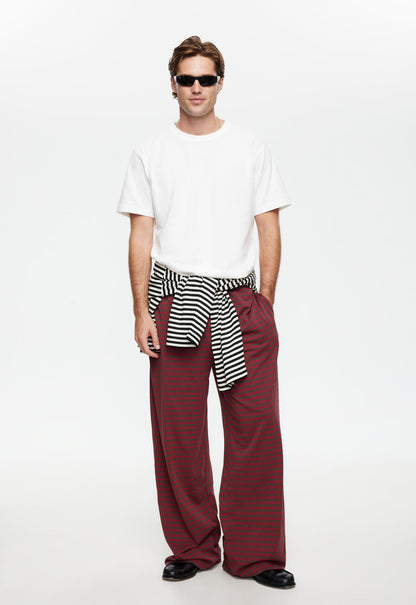 Lioness Fashion US | Bloom Pant - Chocolate Wine Stripe