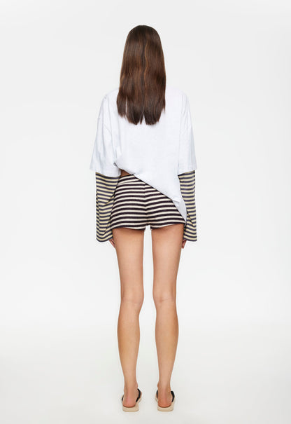 Lioness Fashion Near Me | Bottega Shirt - Ash Stripe