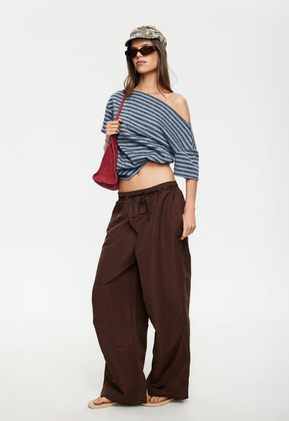 Lioness Fashion Online | Wildlands Tee - Grey Blue Stripe