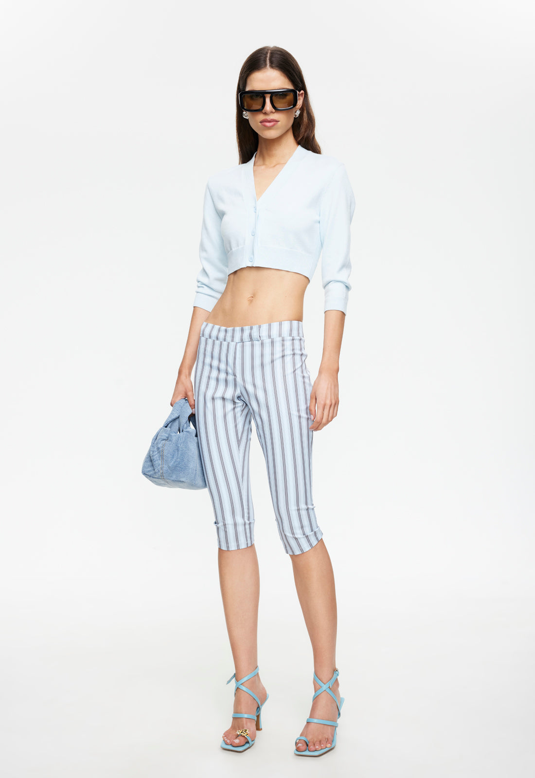 Lioness Fashion Outlet | FROST CAPRI - BLUE STRIPE