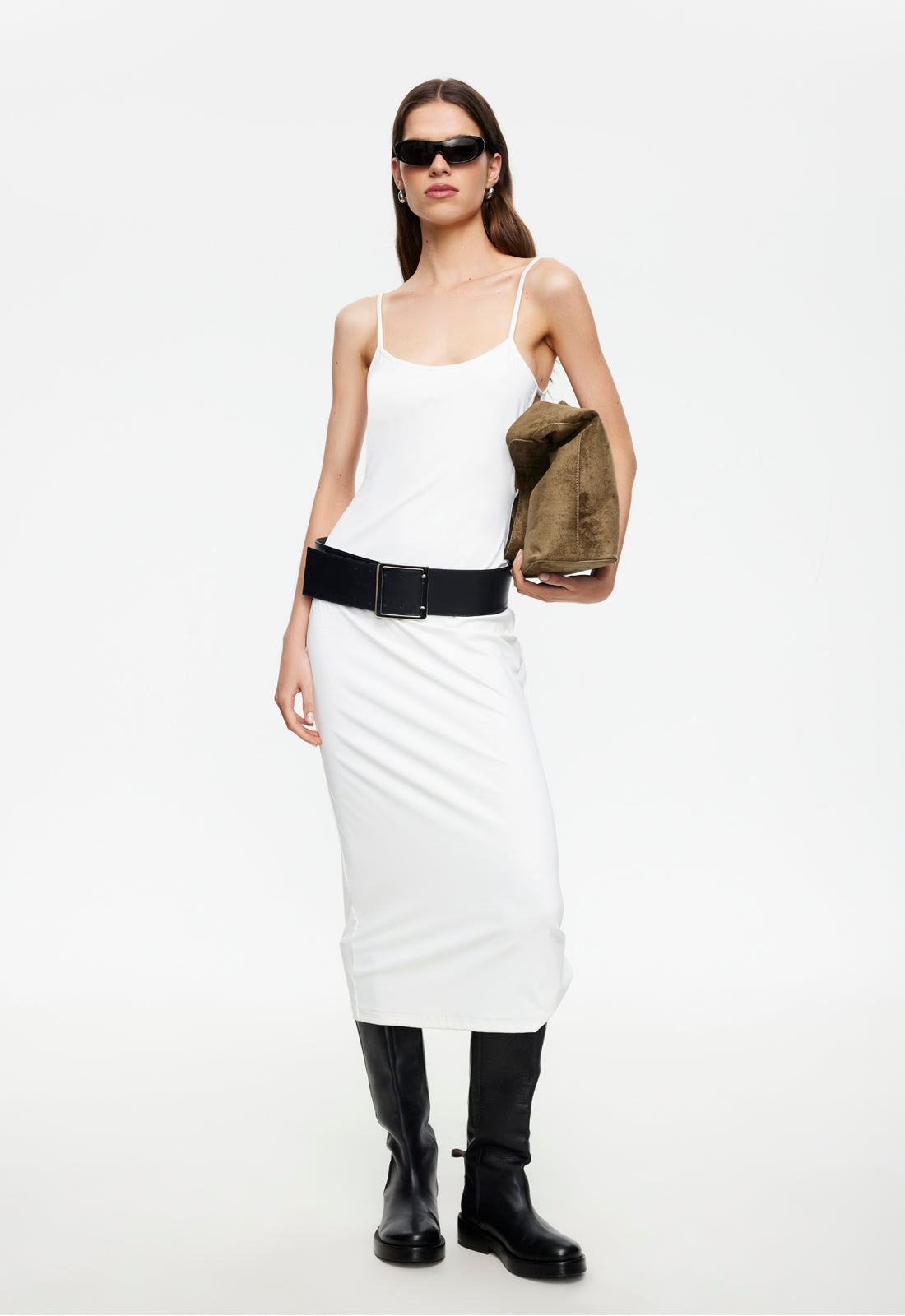 Lioness Fashion For Sale | MODERNITA MIDI DRESS - PORCELAIN