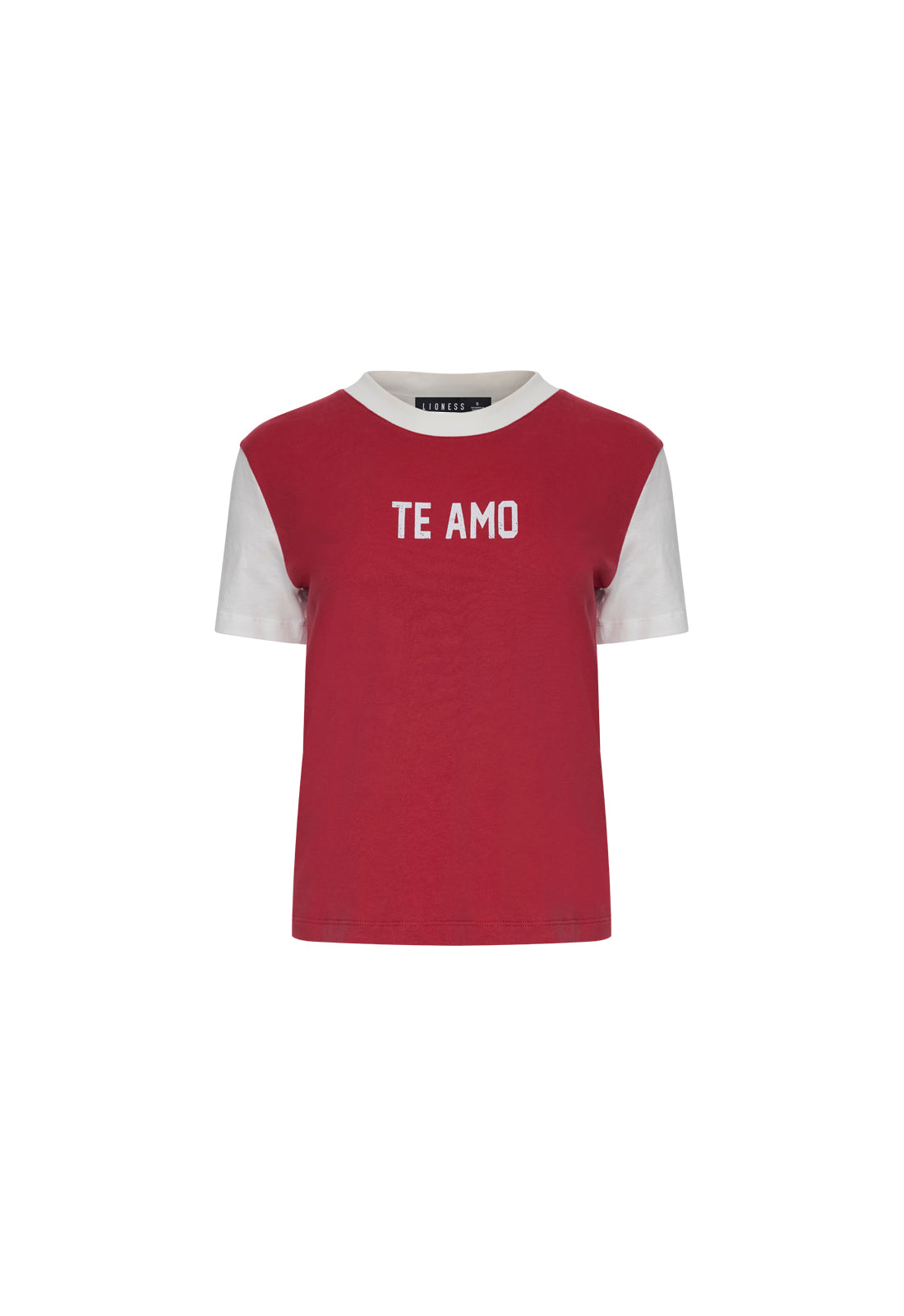 Lioness Fashion US | TE AMO TEE - CRIMSON