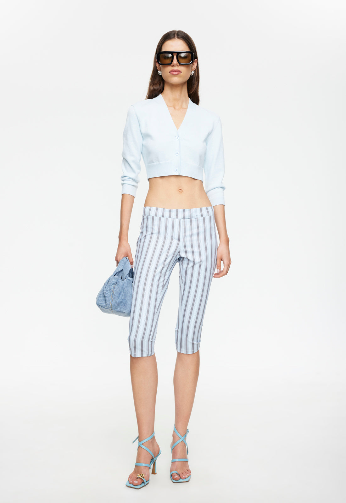 Lioness Fashion Near Me | FROST CARDIGAN - SKY BLUE
