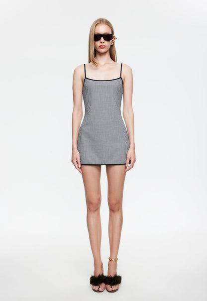 Lioness Fashion Discount | VOYAGE MINI DRESS - NOIR GINGHAM