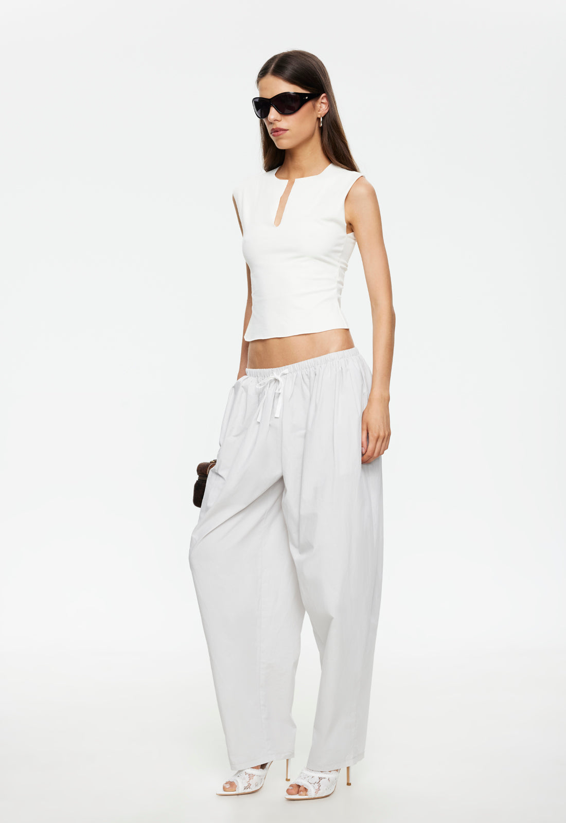 Lioness Fashion Outlet | AURA PANT - GREY MARLE