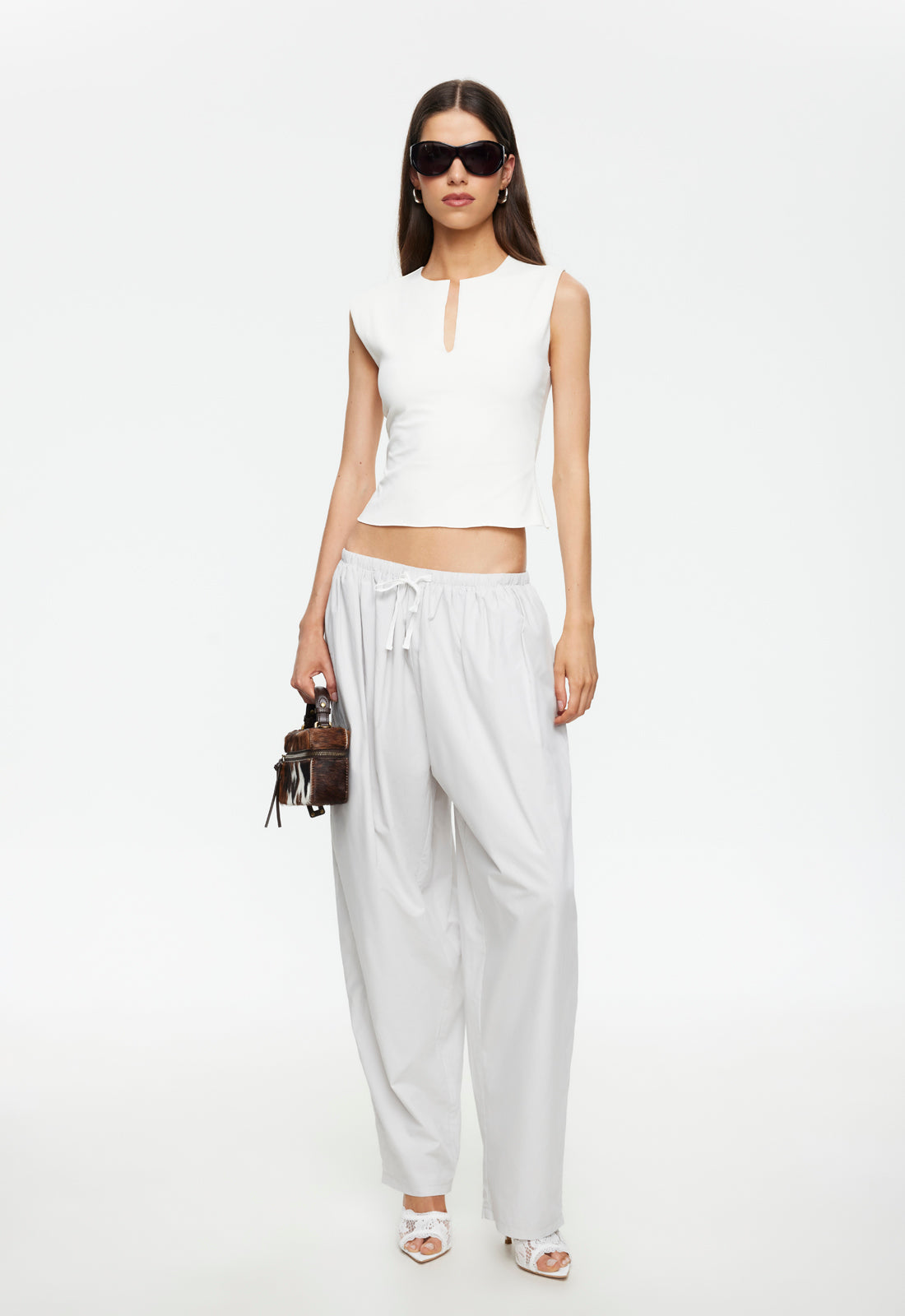 Lioness Fashion Outlet | AURA PANT - GREY MARLE
