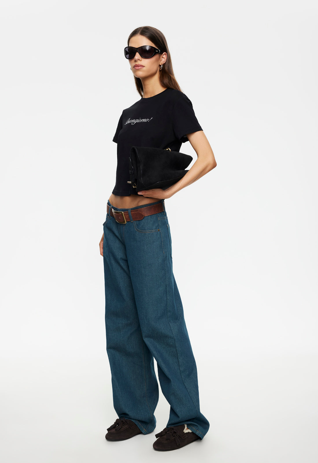 Lioness Fashion Near Me | BUONGIORNO BABY TEE - NOIR