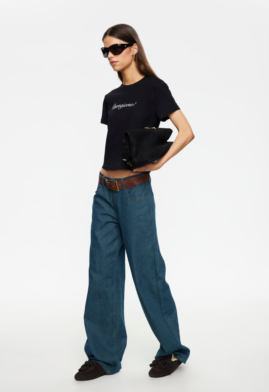 Lioness Fashion Near Me | BUONGIORNO BABY TEE - NOIR