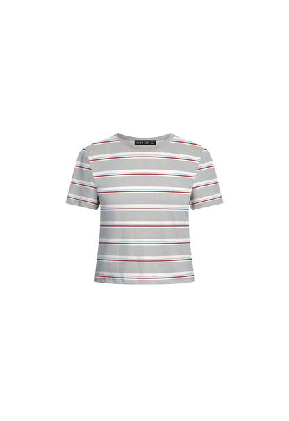 Lioness Fashion Store | LOFT STRIPE TEE - ASH