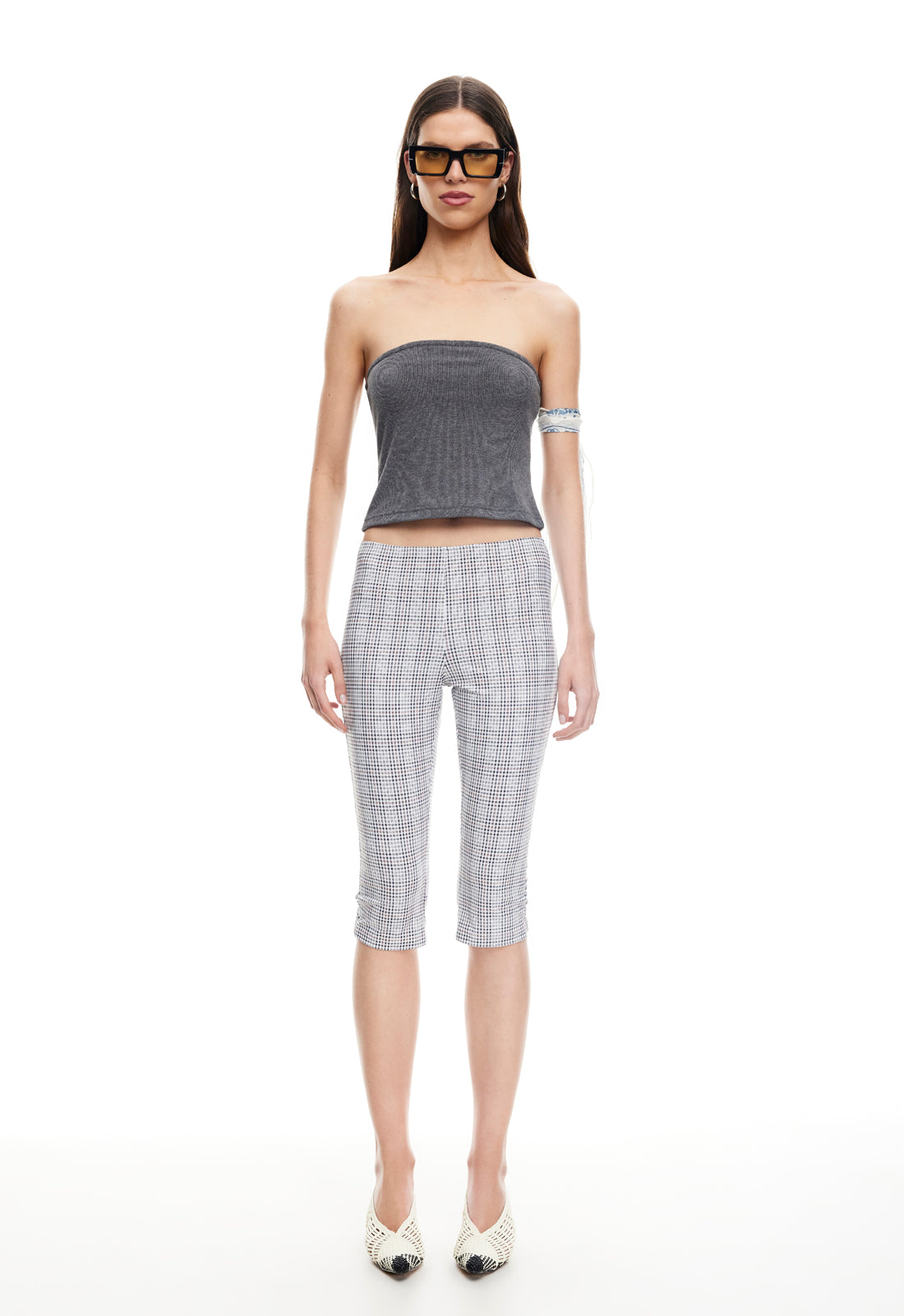 Lioness Fashion Outlet | SWAY STRAPLESS TOP - ASH
