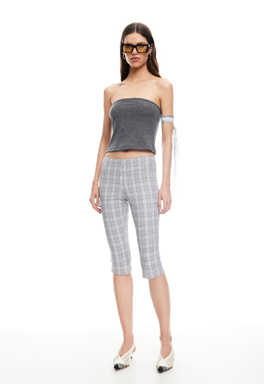 Lioness Fashion Outlet | SWAY STRAPLESS TOP - ASH