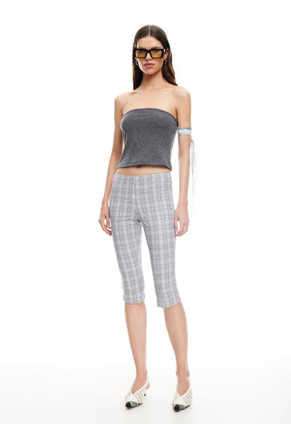 Lioness Fashion Outlet | SWAY STRAPLESS TOP - ASH