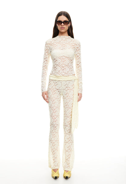 Lioness Fashion Near Me | BUTTERFLY PANT - LEMONTINI LACE