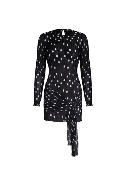 Lioness Fashion Online Shop | FORD MINI DRESS - NOIR POLKA
