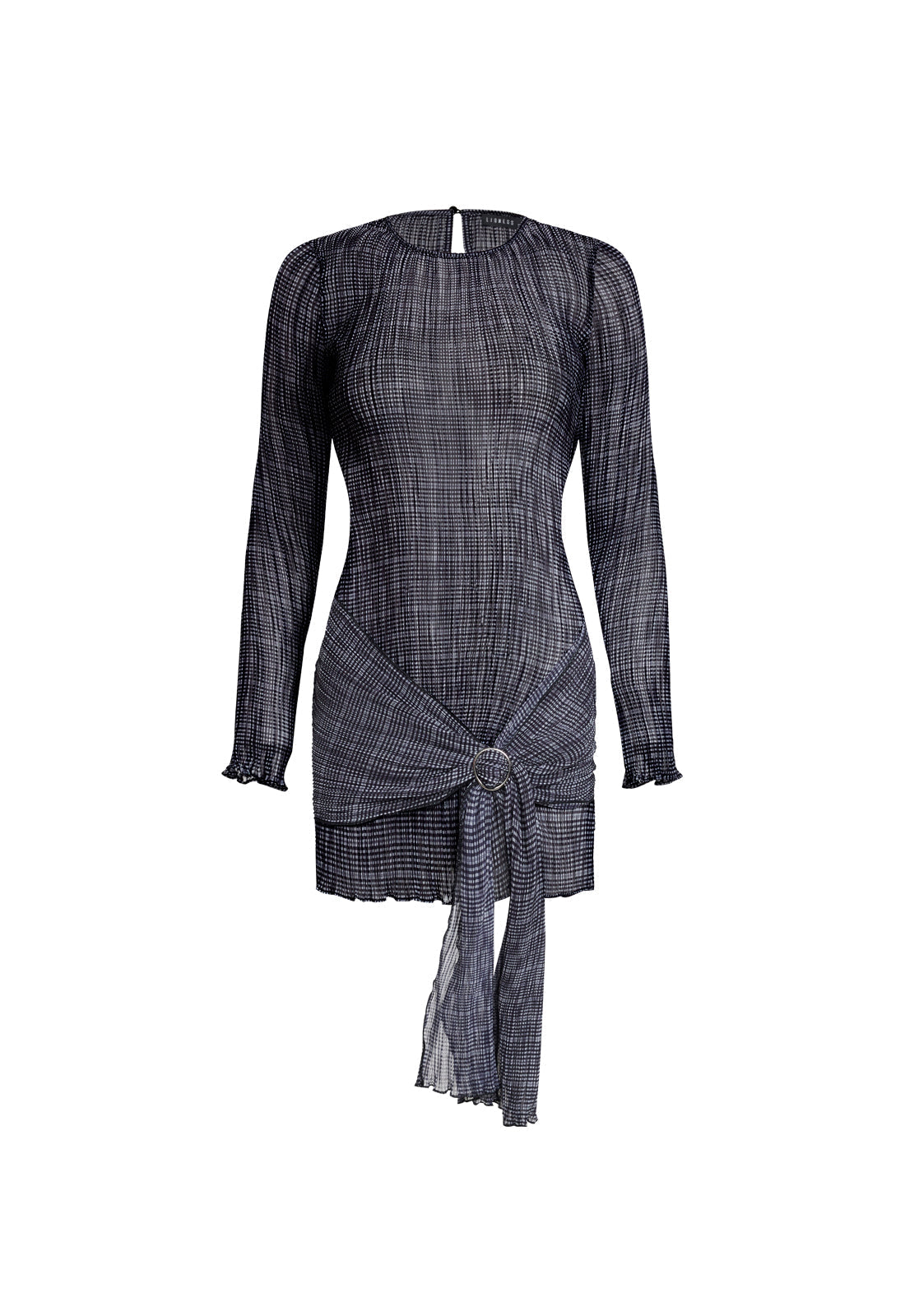 Lioness Fashion US | FORD MINI DRESS - NOIR PLAID