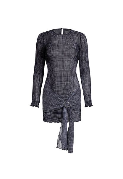 Lioness Fashion US | FORD MINI DRESS - NOIR PLAID