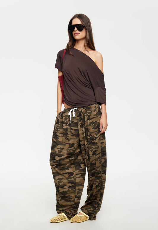 Lioness Fashion Online | WILDLANDS TEE - CHOCOLATE
