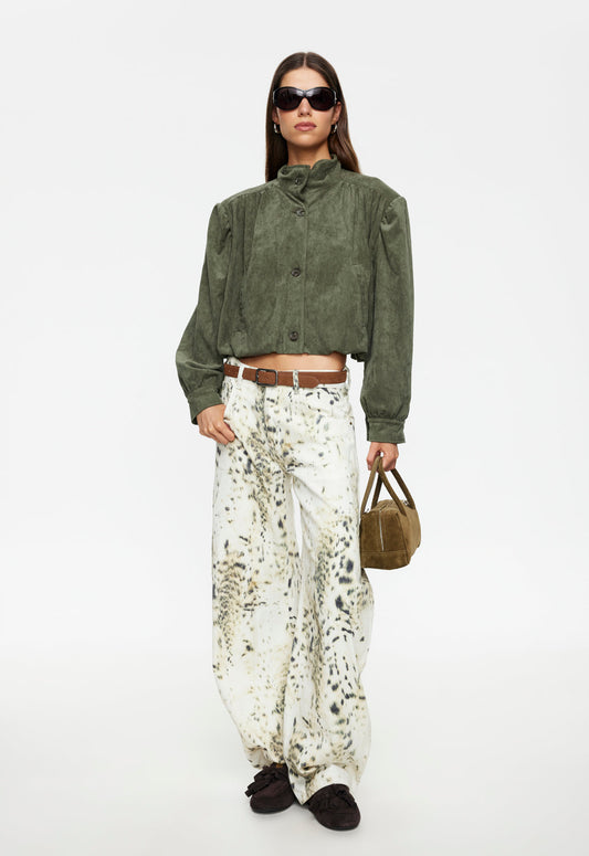 Lioness Fashion Online Shop | HORSESHOE JEAN - SNOW LEOPARD