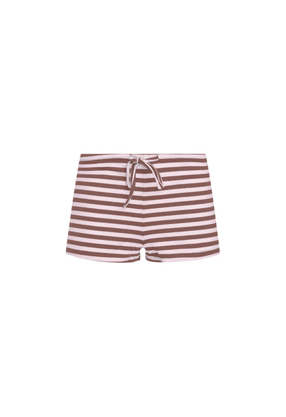 Lioness Fashion Store | KOURT BLOOMERS - CHOCOLATE BLUSH STRIPE