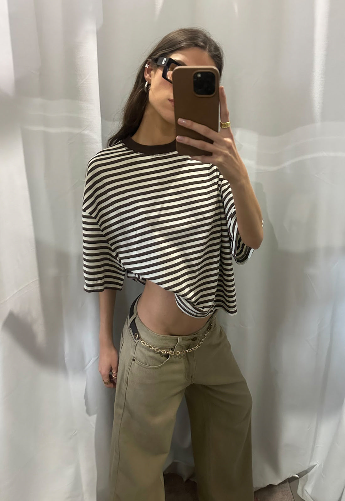Lioness Fashion Sale | BLOOM SHORT SLEEVE - DARK CHOCOLATE