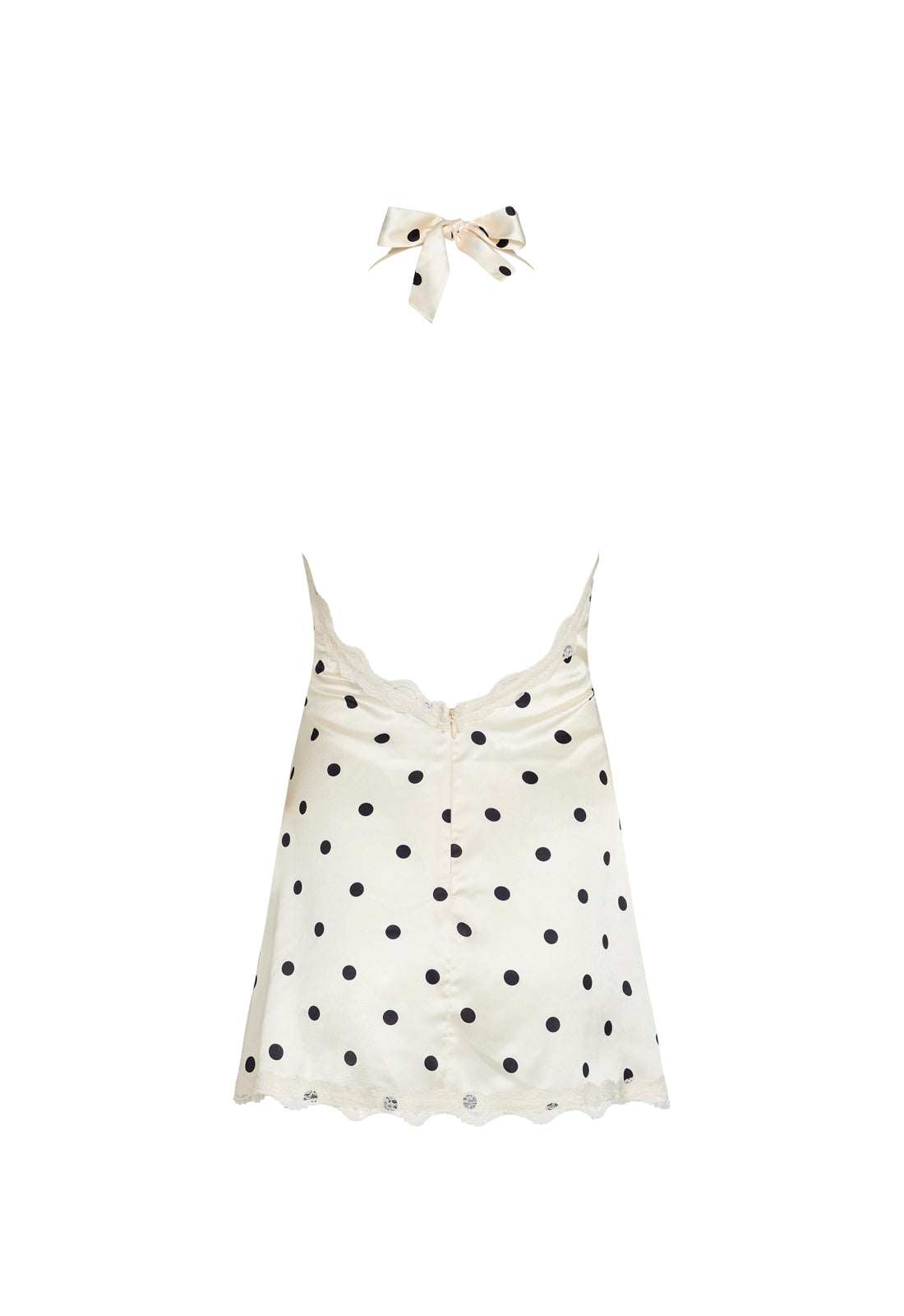 Lioness Fashion Outlet | STARS ALIGN MINI DRESS - CREAM POLKA