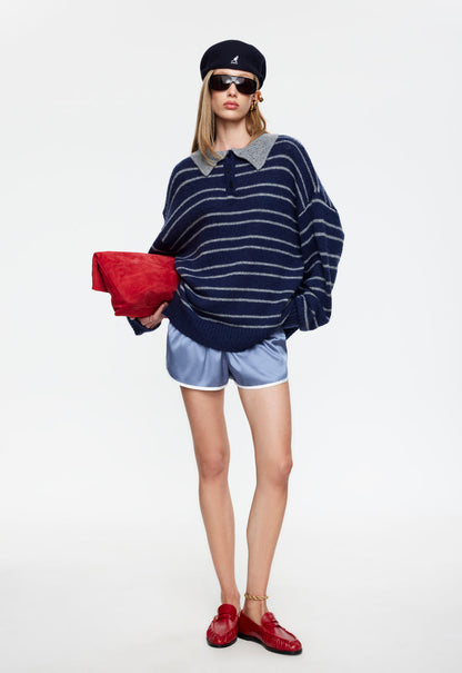 Lioness Fashion Sale | HONEY MINI SHORTS - SLATE BLUE