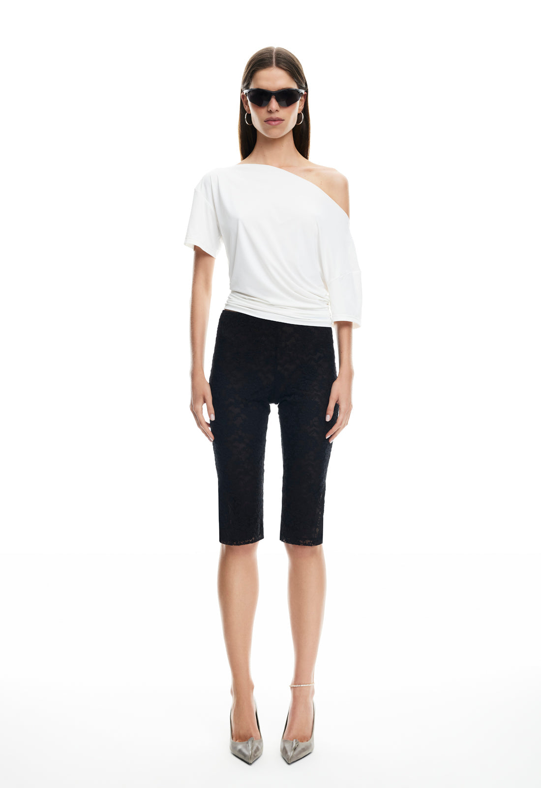 Lioness Fashion Online | BABYDOLL CAPRI - NOIR