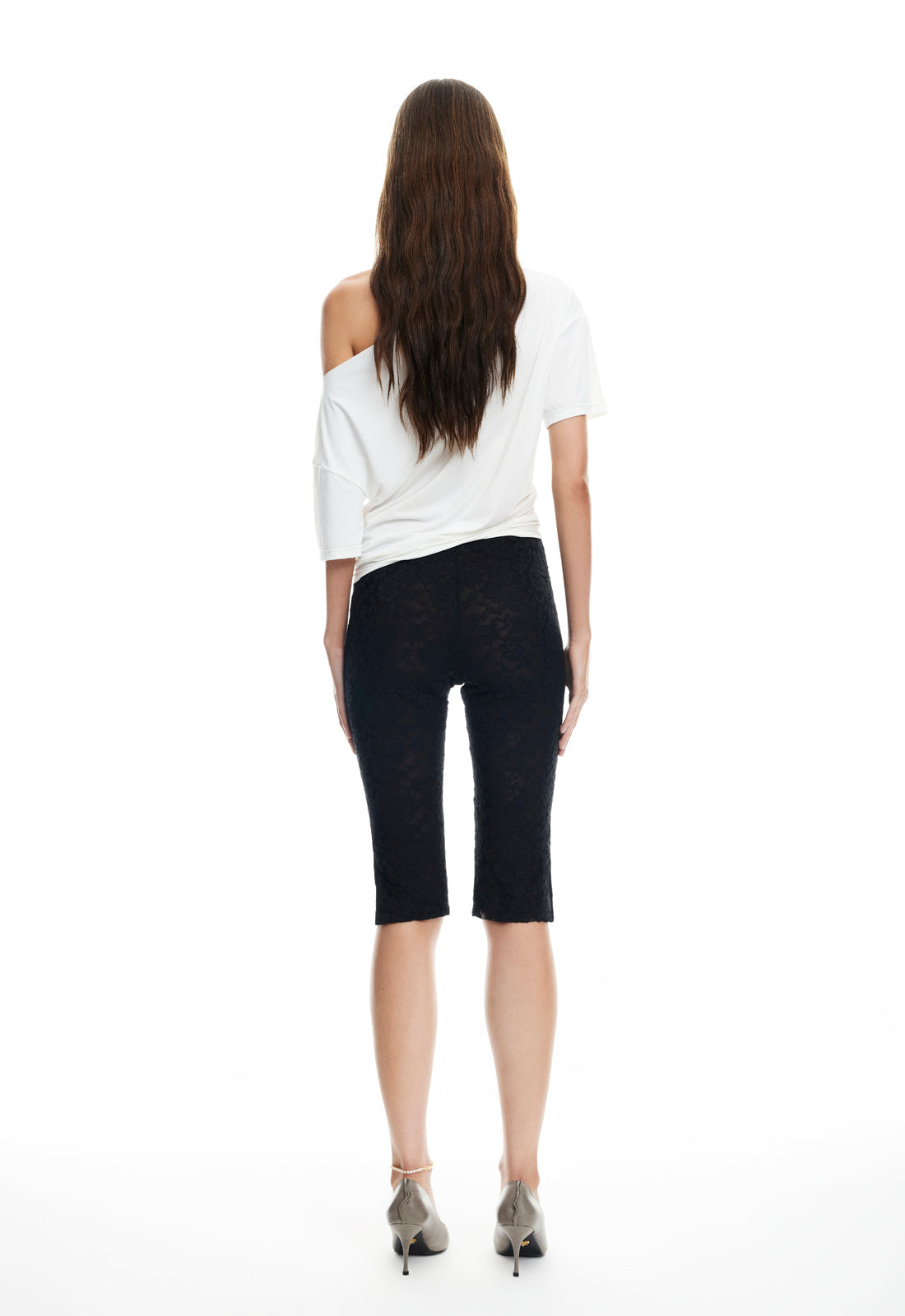 Lioness Fashion Online | BABYDOLL CAPRI - NOIR