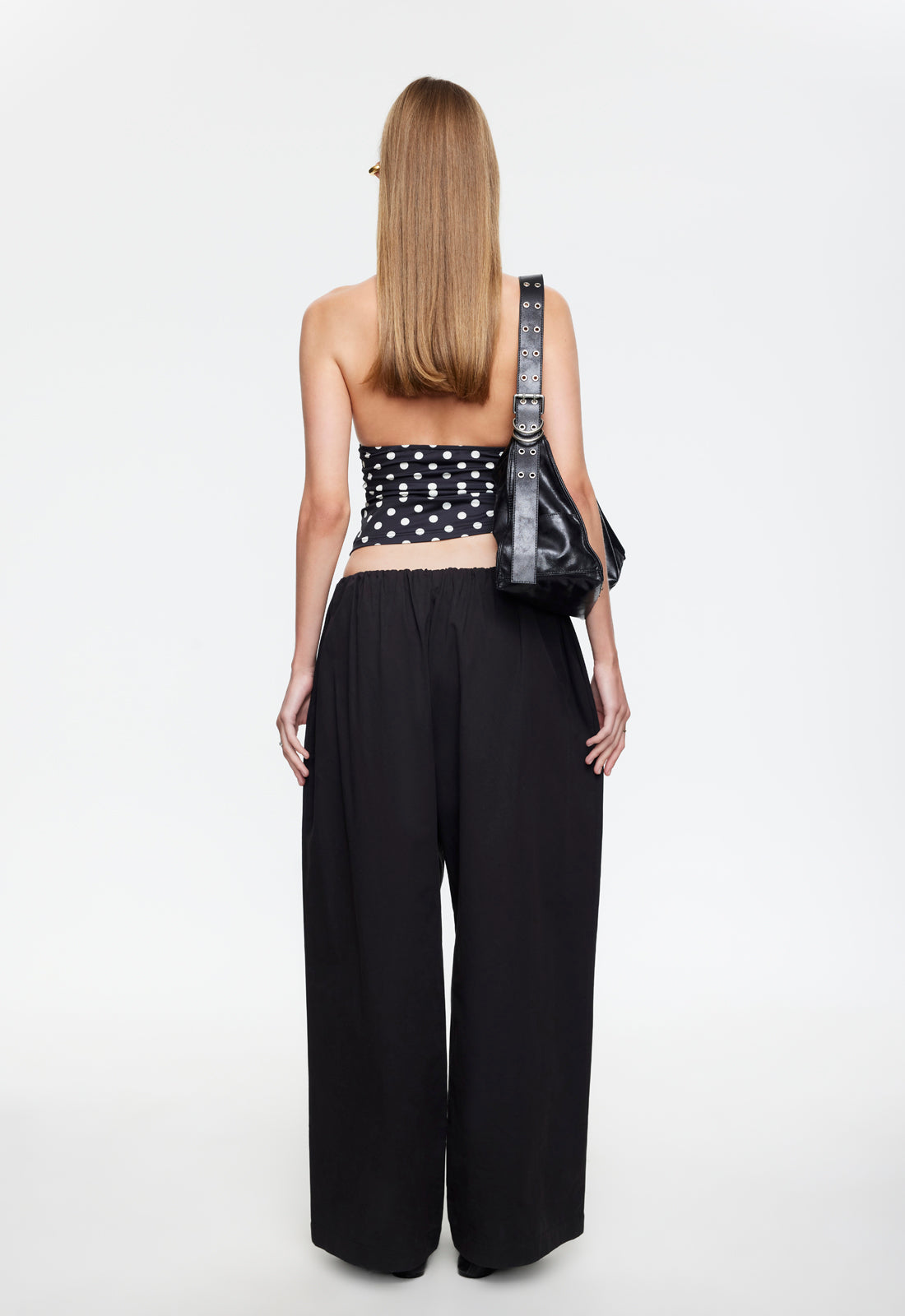 Lioness Fashion Store | SAFARI HALTER - NOIR POLKA