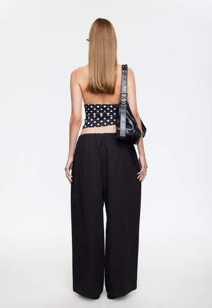 Lioness Fashion Store | SAFARI HALTER - NOIR POLKA