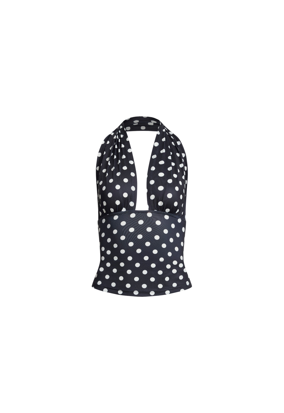 Lioness Fashion Store | SAFARI HALTER - NOIR POLKA