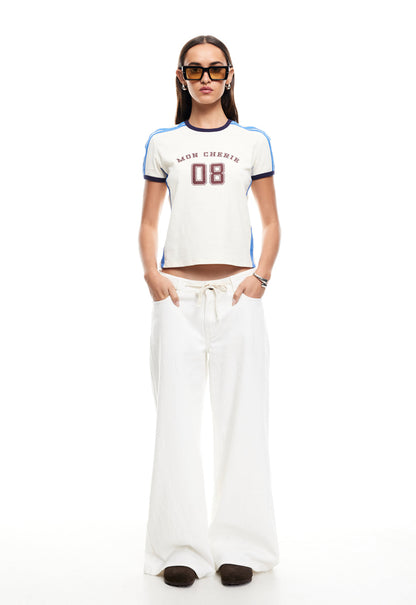 Lioness Fashion Online | MON CHERIE TEE - PORCELAIN