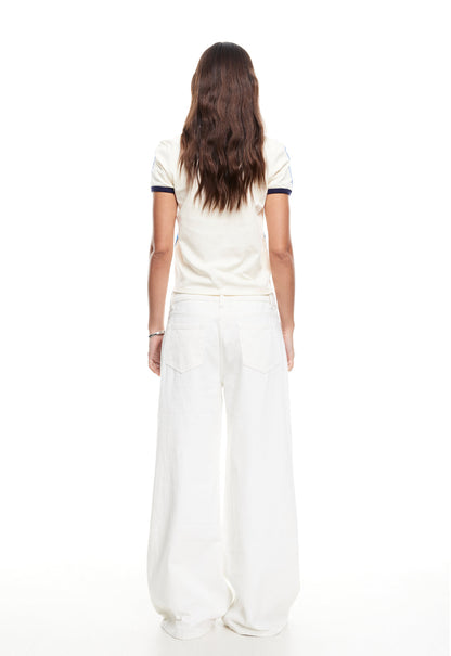 Lioness Fashion Online | MON CHERIE TEE - PORCELAIN