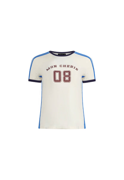 Lioness Fashion Online | MON CHERIE TEE - PORCELAIN